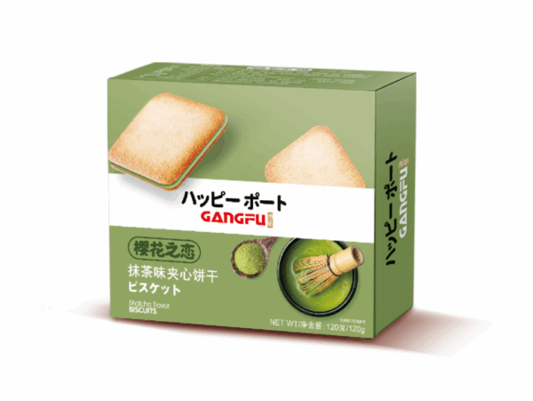 Cherry Blossom Love Sandwich Biscuits, 120g - Image 2