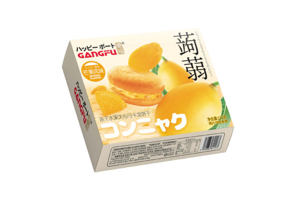 Konjac Freeze-Dried Fruit Filled Macaron Biscuits, 132g - Image 2