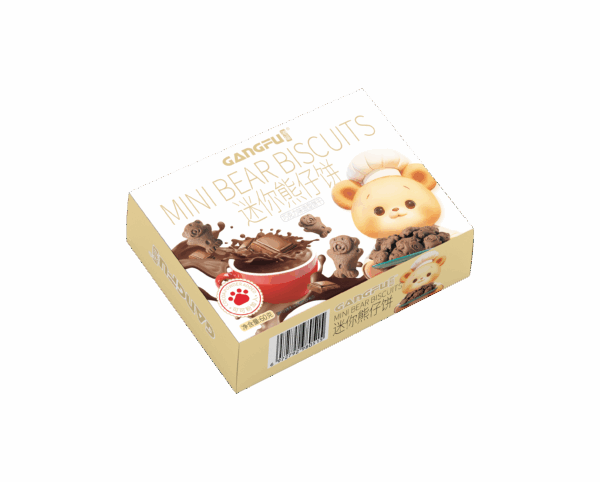 Mini Bear Biscuits, 60g